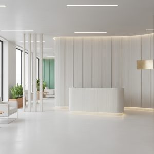 Navkar Interio 12 MM Flexible Fluted Panel for Pillars | 2802