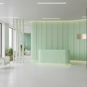 Navkar Interio 12 MM Flexible Fluted Panel for Archways | 2806