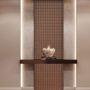 Navkar Interio 6mm Designer Sandora (Mukiwa) 3D Wall Panel | 3817