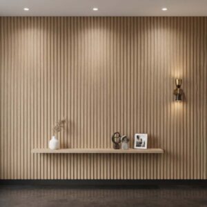 Navkar Interio 9 MM WOODEN LOUVERS & PLANKS for Interior Applications | L8-144