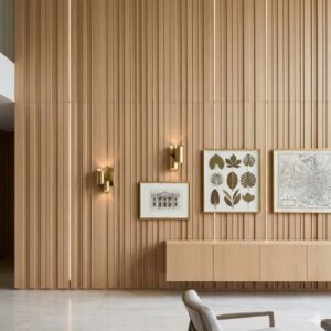 Navkar Interio 9 MM WOODEN LOUVERS & PLANKS for Interior Applications | L8-183