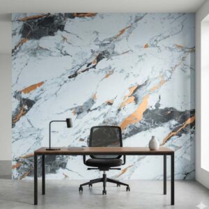 Navkar Interio 1.2 mm Marble High Gloss PVC Laminate (8 FT × 4 FT) | RG-613