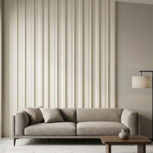 Navkar Interio MDF Fluted Louver (5" x 9.5') - RC 1004