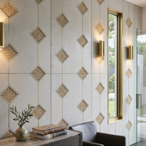 Diamond Cane Stone Panel