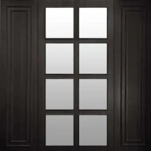 Atelier Wall Panel — Brown Wood Mirror Finish (AT-11)