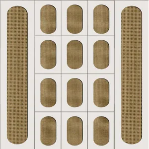 Atelier Wall Panel — Beige Rattan Laminate (AT-32)