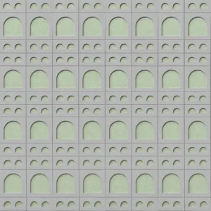 Atelier Wall Panel — Dark Gray Rattan Laminate (AT-33)