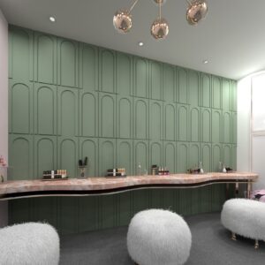 Sage Arch Stack Panel