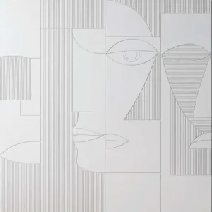 Linea Wall Panel — Light Grey (LN-13)