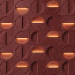 Lumera Wall Panel — Red (LM-8)