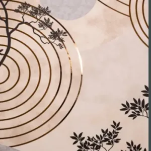 Reflet Mirror Panel — Blossom Rings (RF-005)