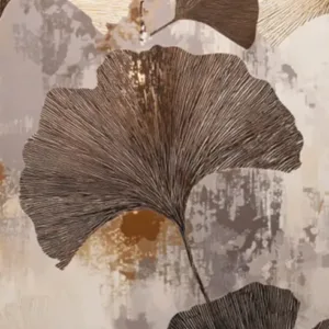 Reflet Mirror Panel — Ginkgo Fresco (RF-007)