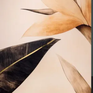Reflet Mirror Panel — Paradise Leaf (RF-009)