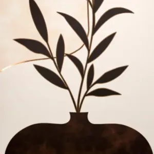 Reflet Mirror Panel — Vase and Sun (RF-024)